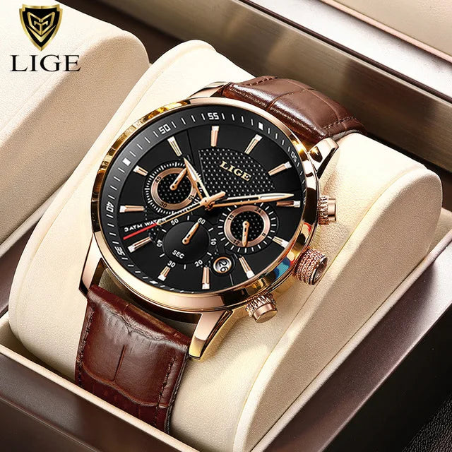Monarch LIGE Imperium Chrono – Leather Moonphase Edition