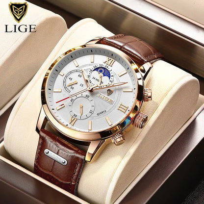 Monarch LIGE Imperium Chrono – Leather Moonphase Edition
