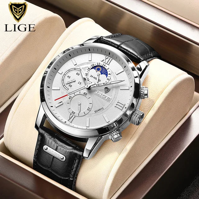 Monarch LIGE Imperium Chrono – Leather Moonphase Edition