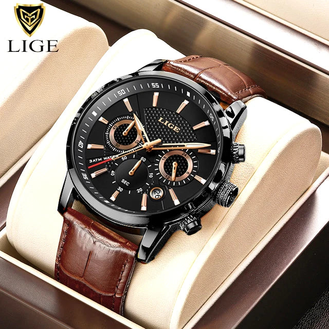 Monarch LIGE Imperium Chrono – Leather Moonphase Edition