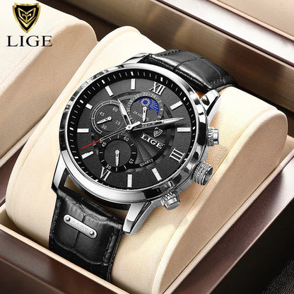 Monarch LIGE Imperium Chrono – Leather Moonphase Edition