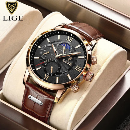 Monarch LIGE Imperium Chrono – Leather Moonphase Edition