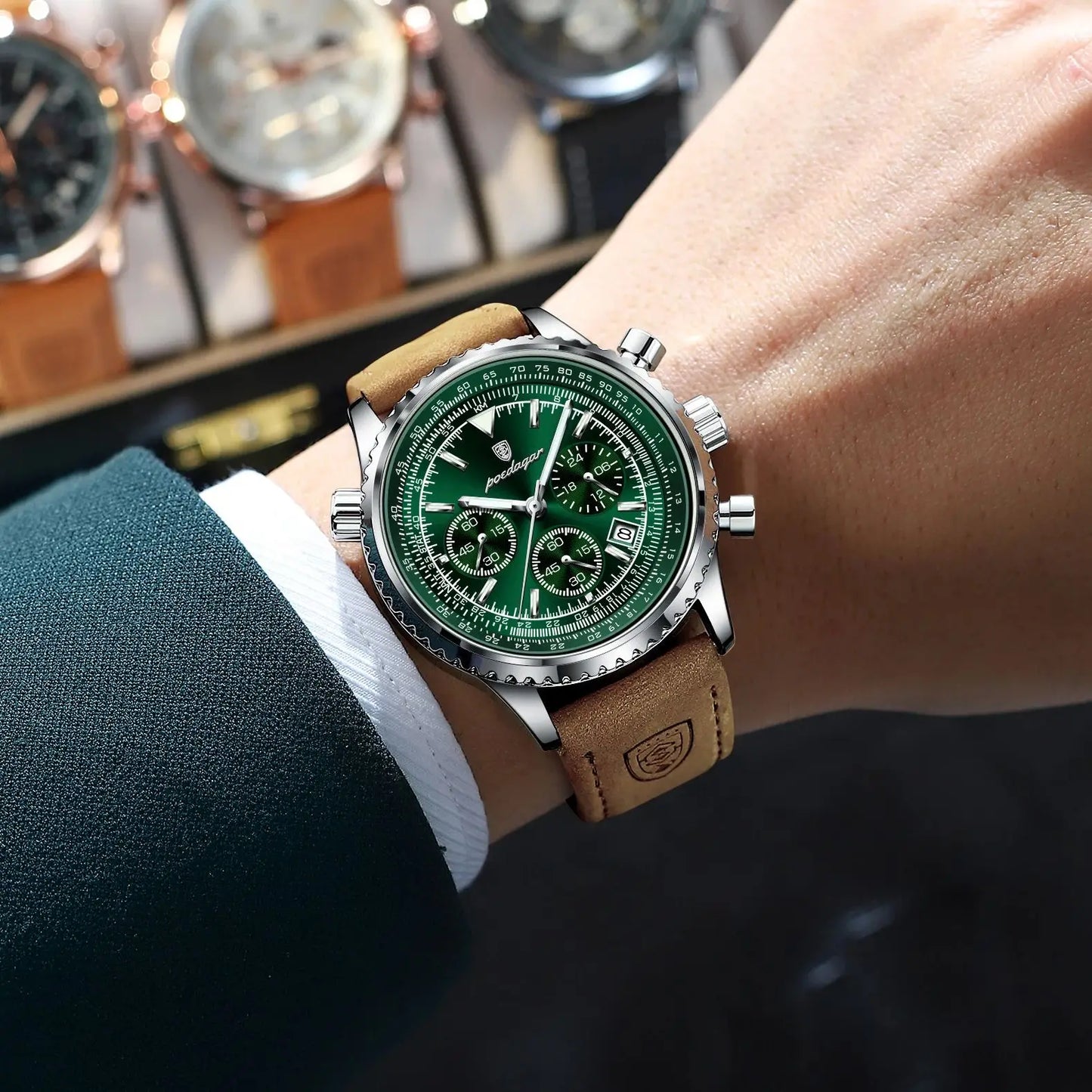 Monarch Heritage Falcon – Chrono Leather Edition
