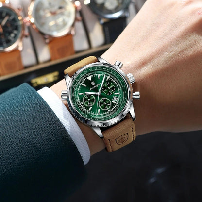 Monarch Heritage Falcon – Chrono Leather Edition
