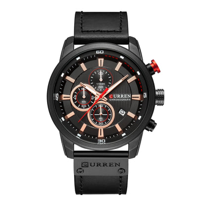 Curren Executive Duo – Quartz Watch + Free Leather RFID Wallet