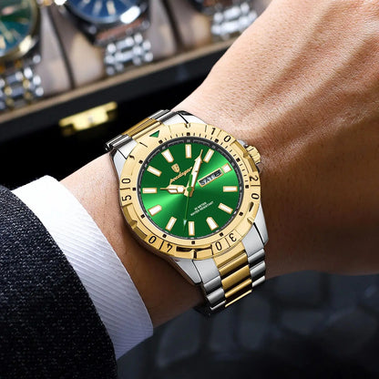 Monarch Grand Emerald – Two-Tone Precision