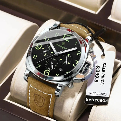 Imperial Chrono Leather Watch