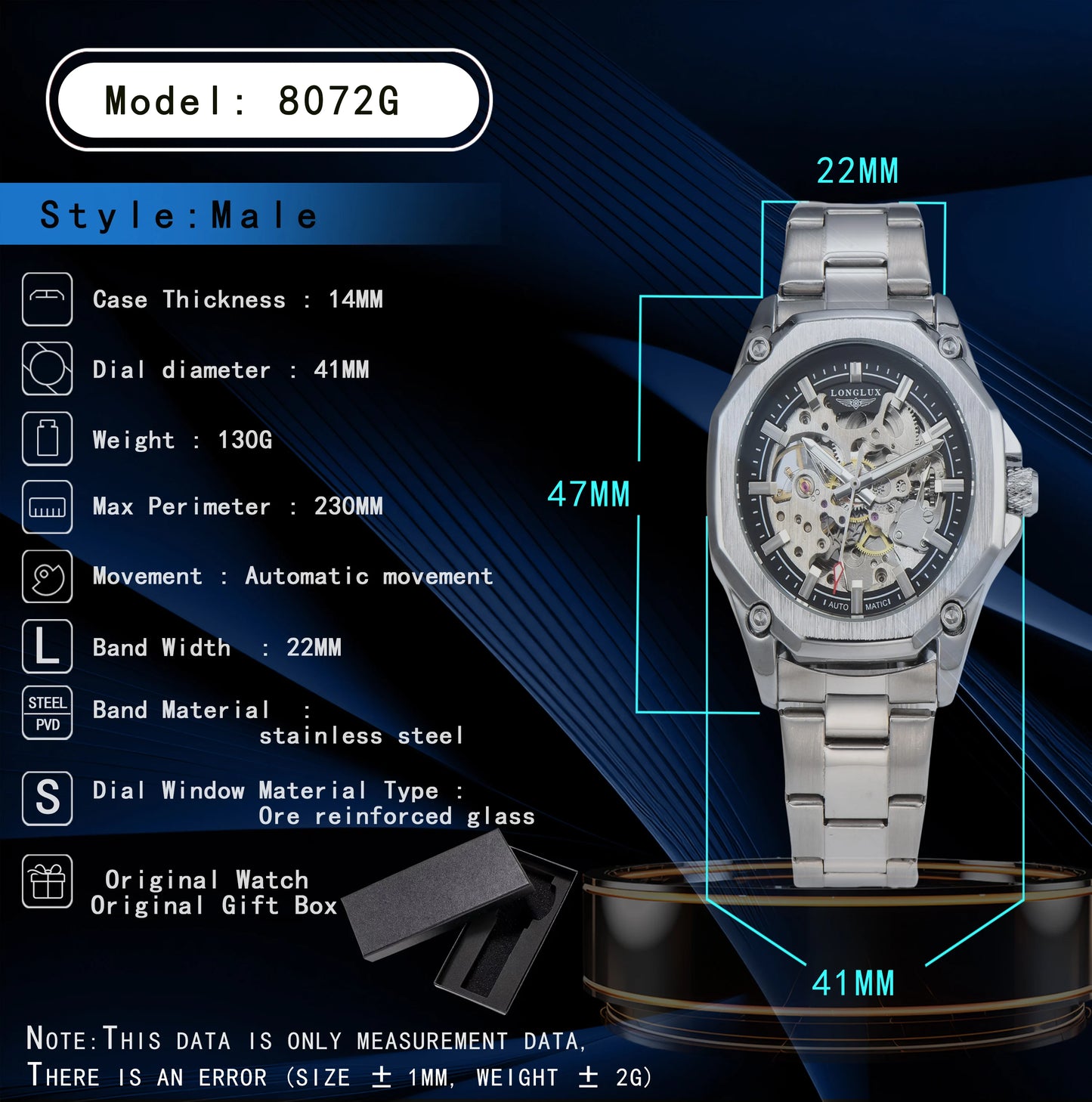 LONGLUX Sovereign Skeleton