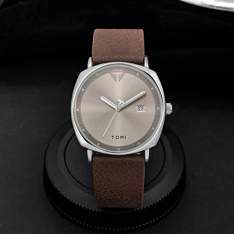 Tomi Signature Watch + Free gifts- Timeless Essentials for Men