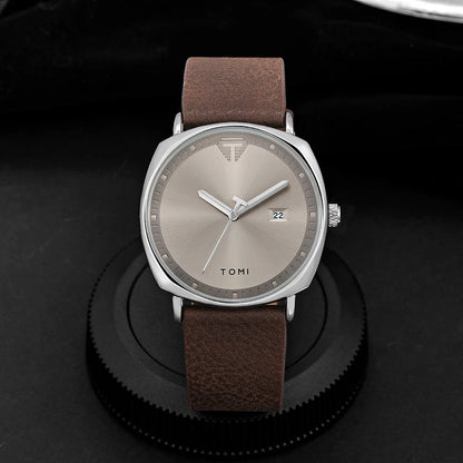 Tomi Signature Watch + Free gifts- Timeless Essentials for Men