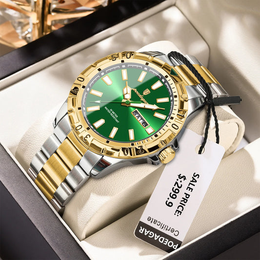 Monarch Grand Emerald – Two-Tone Precision