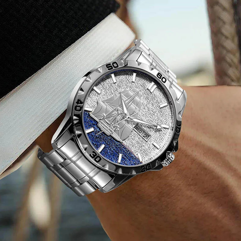 GLENAW Royal Nautilus - Skeleton Automatic Watch