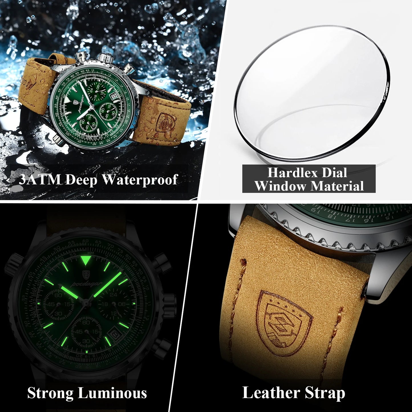 Monarch Heritage Falcon – Chrono Leather Edition