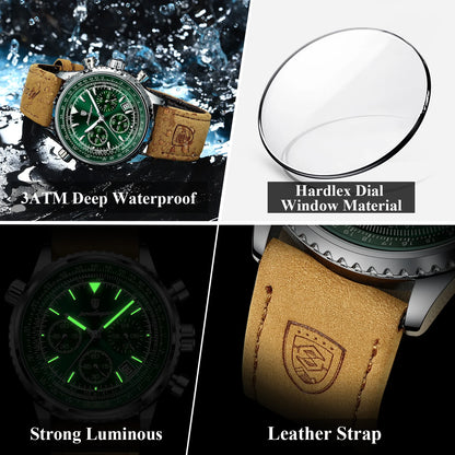 Monarch Heritage Falcon – Chrono Leather Edition