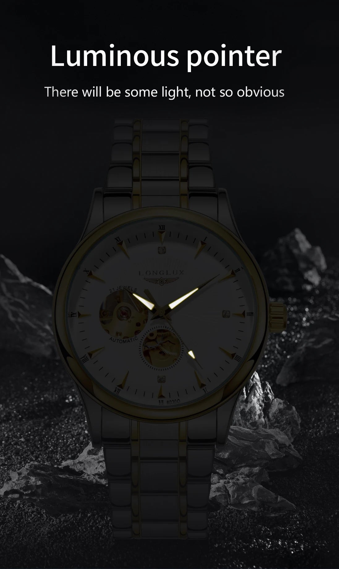 Monarch LONGLUX Imperial Skeleton – Automatic Steel Edition