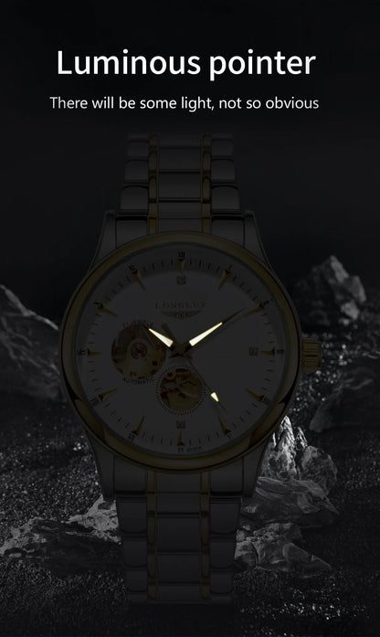 Monarch LONGLUX Imperial Skeleton – Automatic Steel Edition