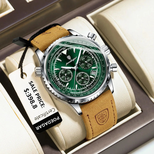 Monarch Heritage Falcon – Chrono Leather Edition