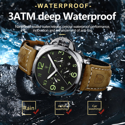 Imperial Chrono Leather Watch