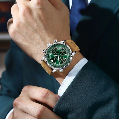 Monarch Heritage Falcon – Chrono Leather Edition