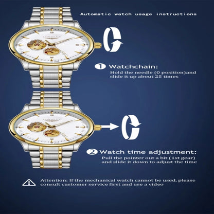 Monarch LONGLUX Imperial Skeleton – Automatic Steel Edition