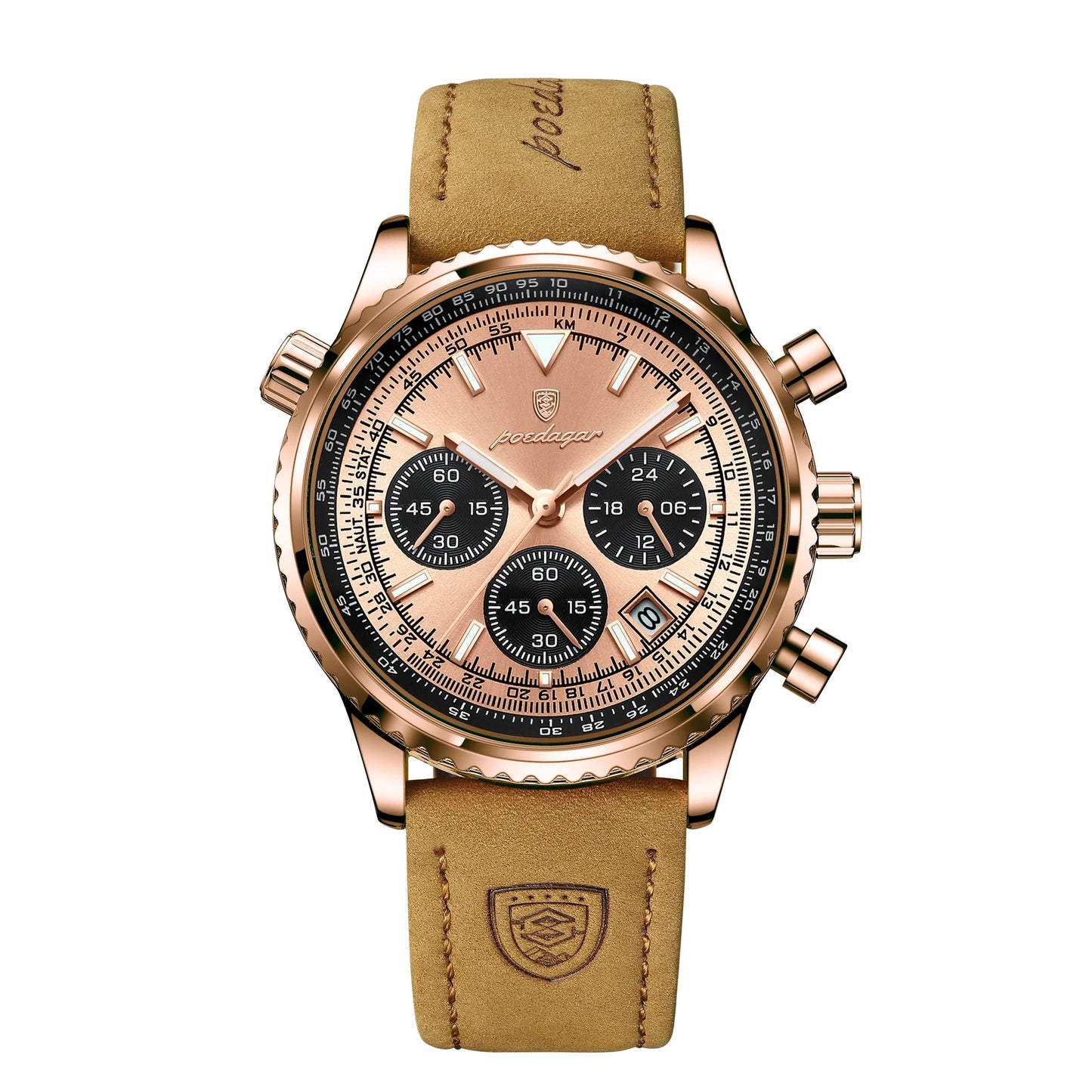 Monarch Heritage Falcon – Chrono Leather Edition