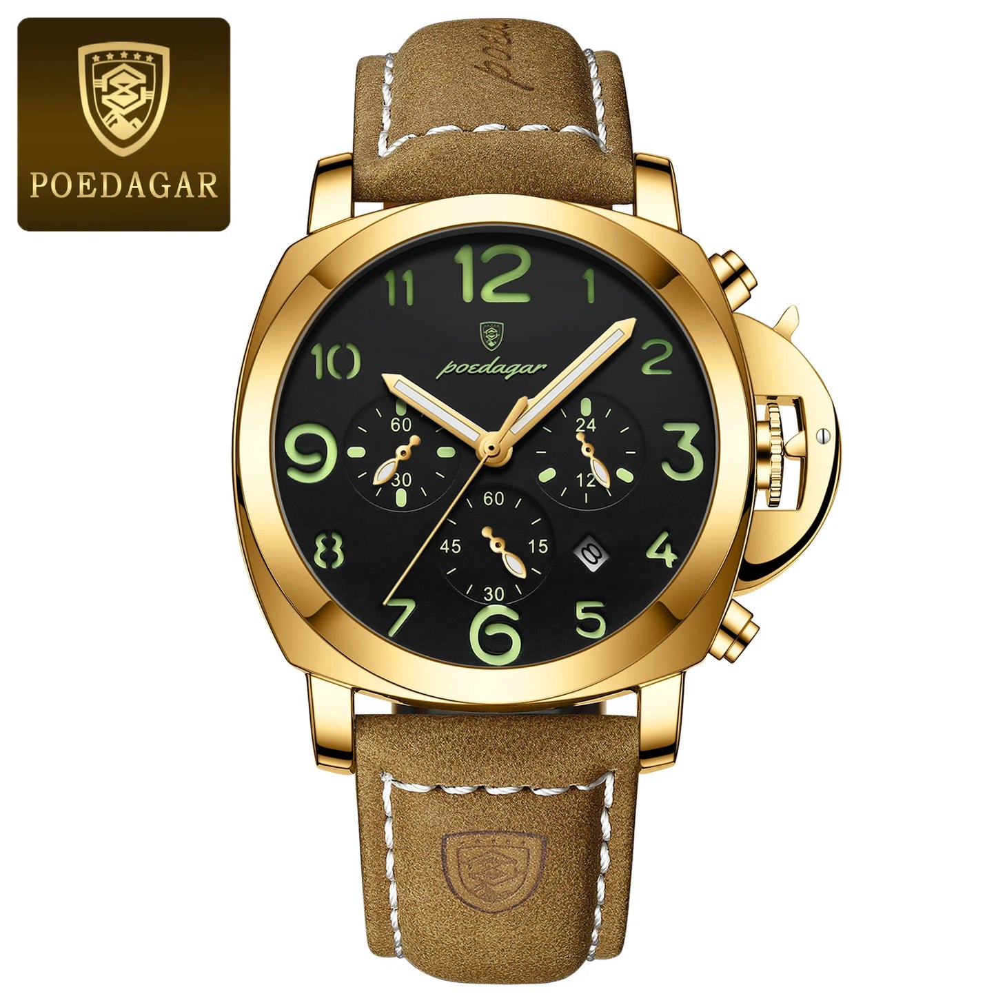Imperial Chrono Leather Watch