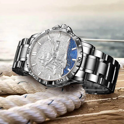 GLENAW Royal Nautilus - Skeleton Automatic Watch