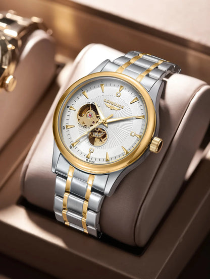 Monarch LONGLUX Imperial Skeleton – Automatic Steel Edition