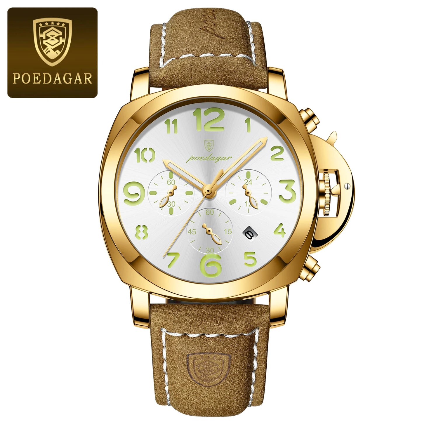 Imperial Chrono Leather Watch