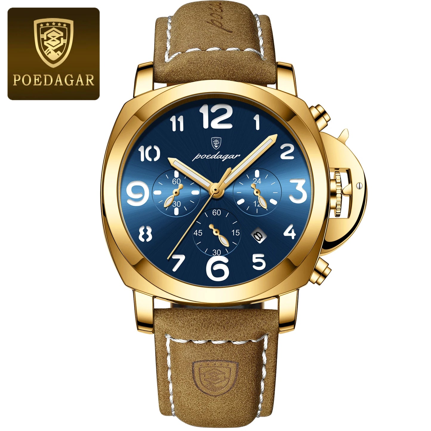Imperial Chrono Leather Watch