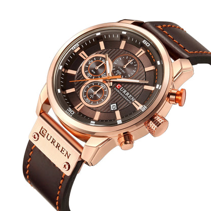 Curren Executive Duo – Quartz Watch + Free Leather RFID Wallet